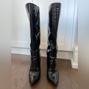 Black Knee High Steve Madden Boots